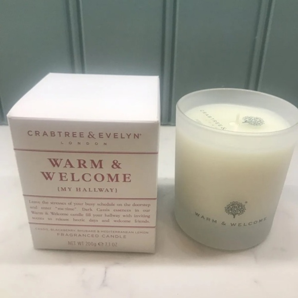 Crabtree & Evelyn Warm and Welcome Candle
